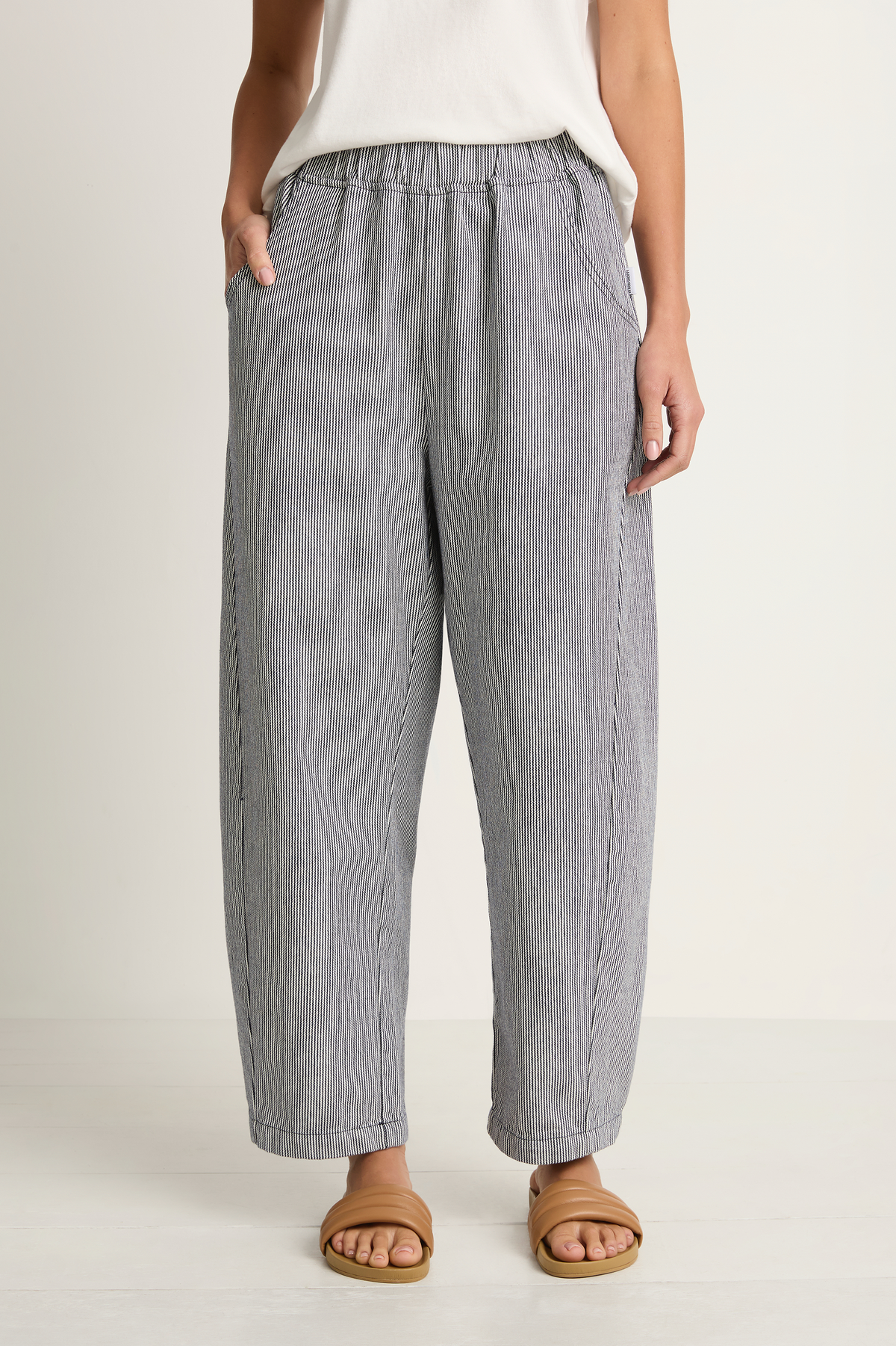 Le Bon Shoppe Arc Pants - Blue Stripe