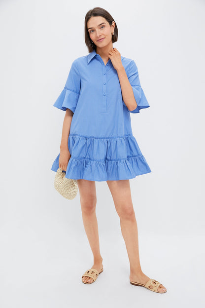 Blue Stripe Mckenna Dress
