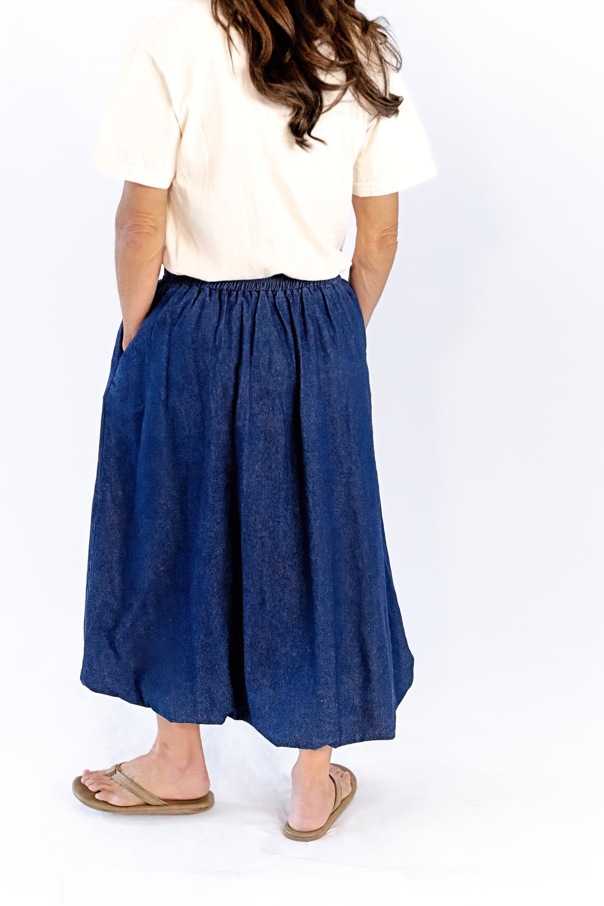 Juniper Denim Bubble Skirt