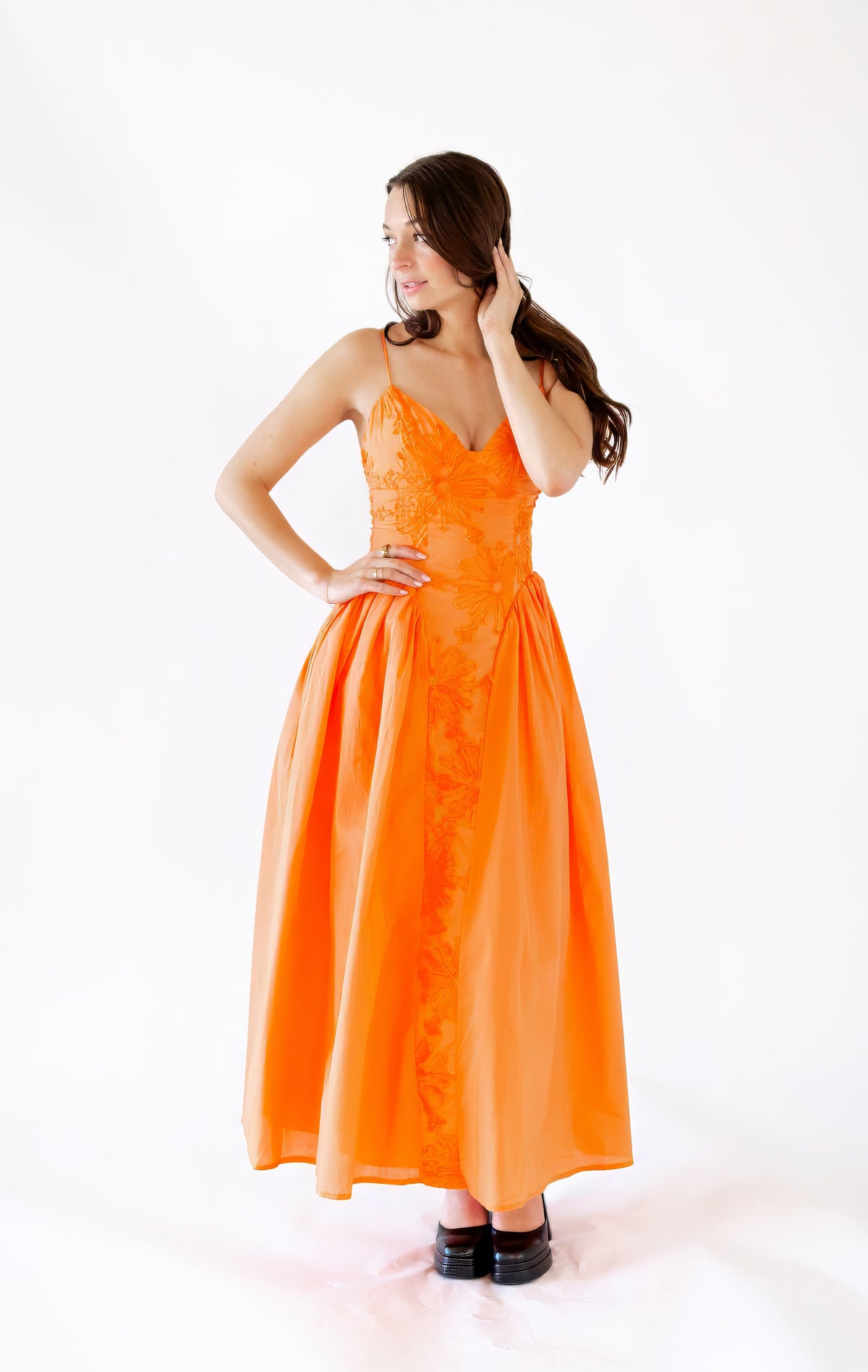 Luciena Floral Maxi Dress