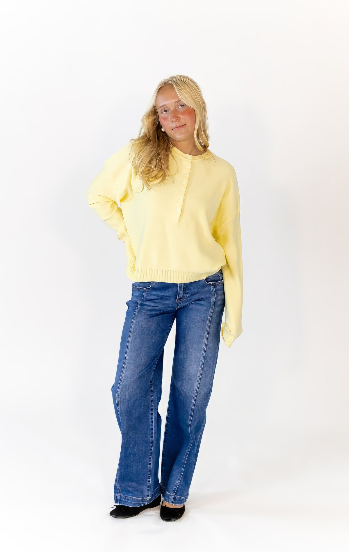 Taylin Butter Cardigan
