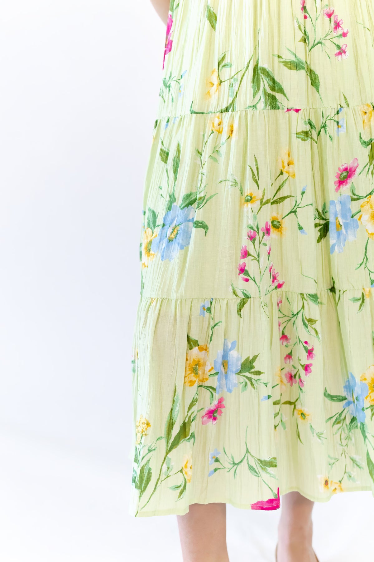 Elaine Floral Midi Dress