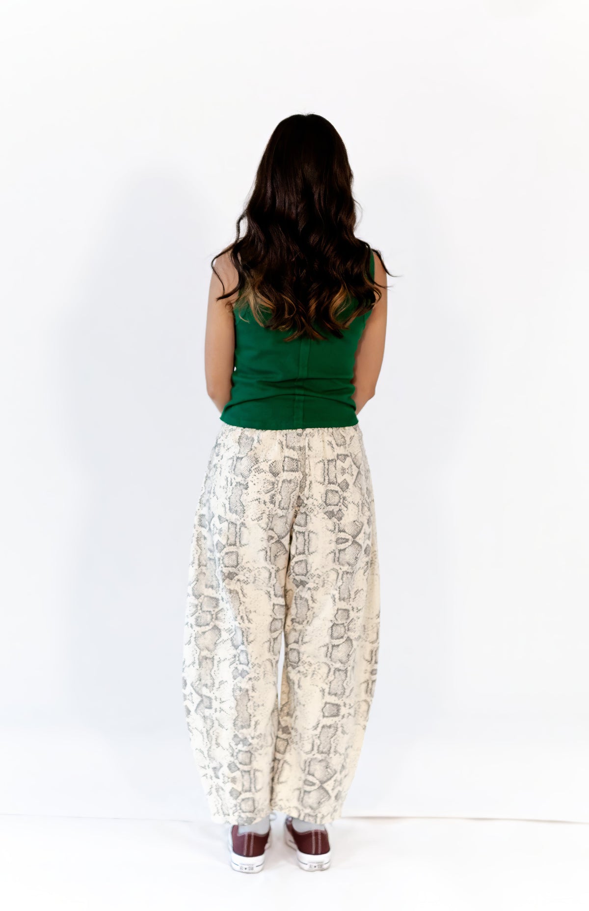 Bodega Snakeskin Barrel Jeans