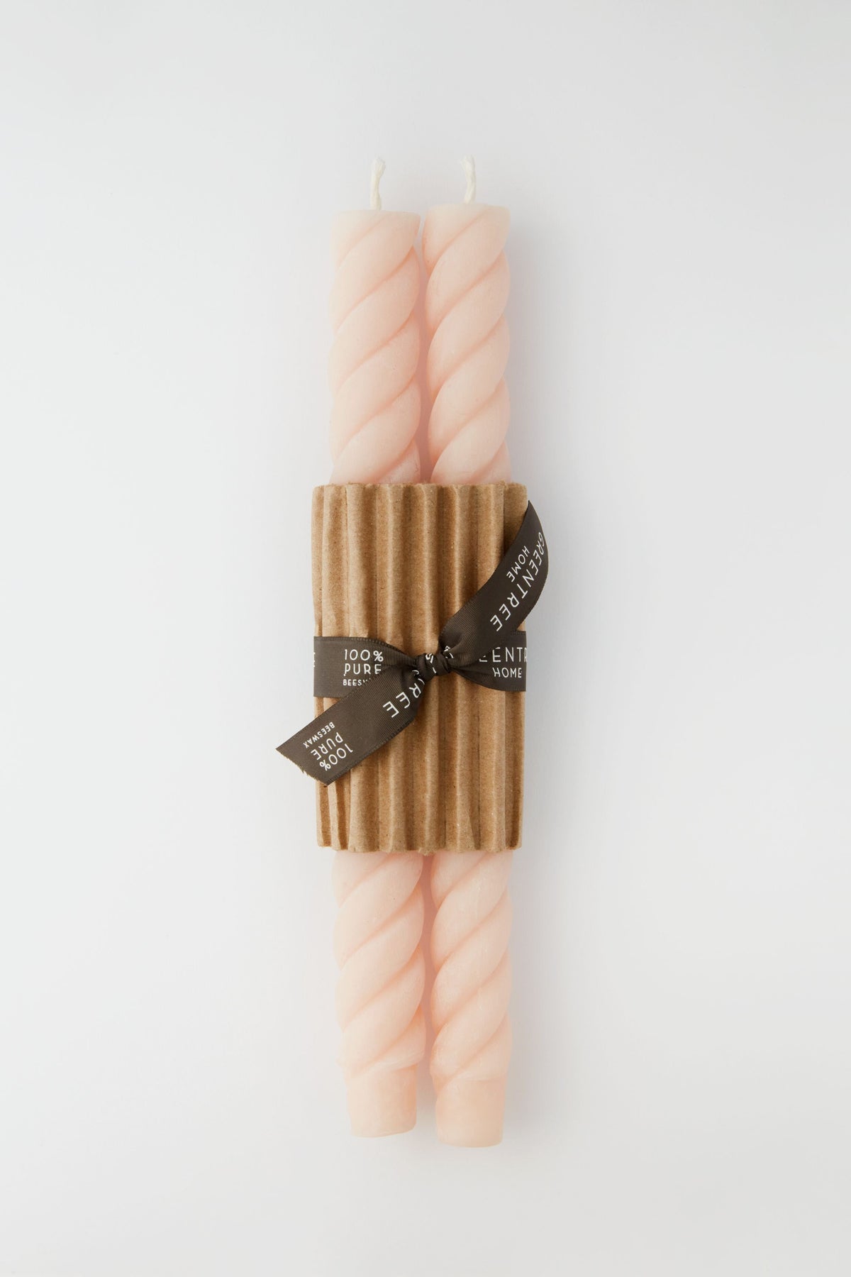Blush Rope Tapers Pair