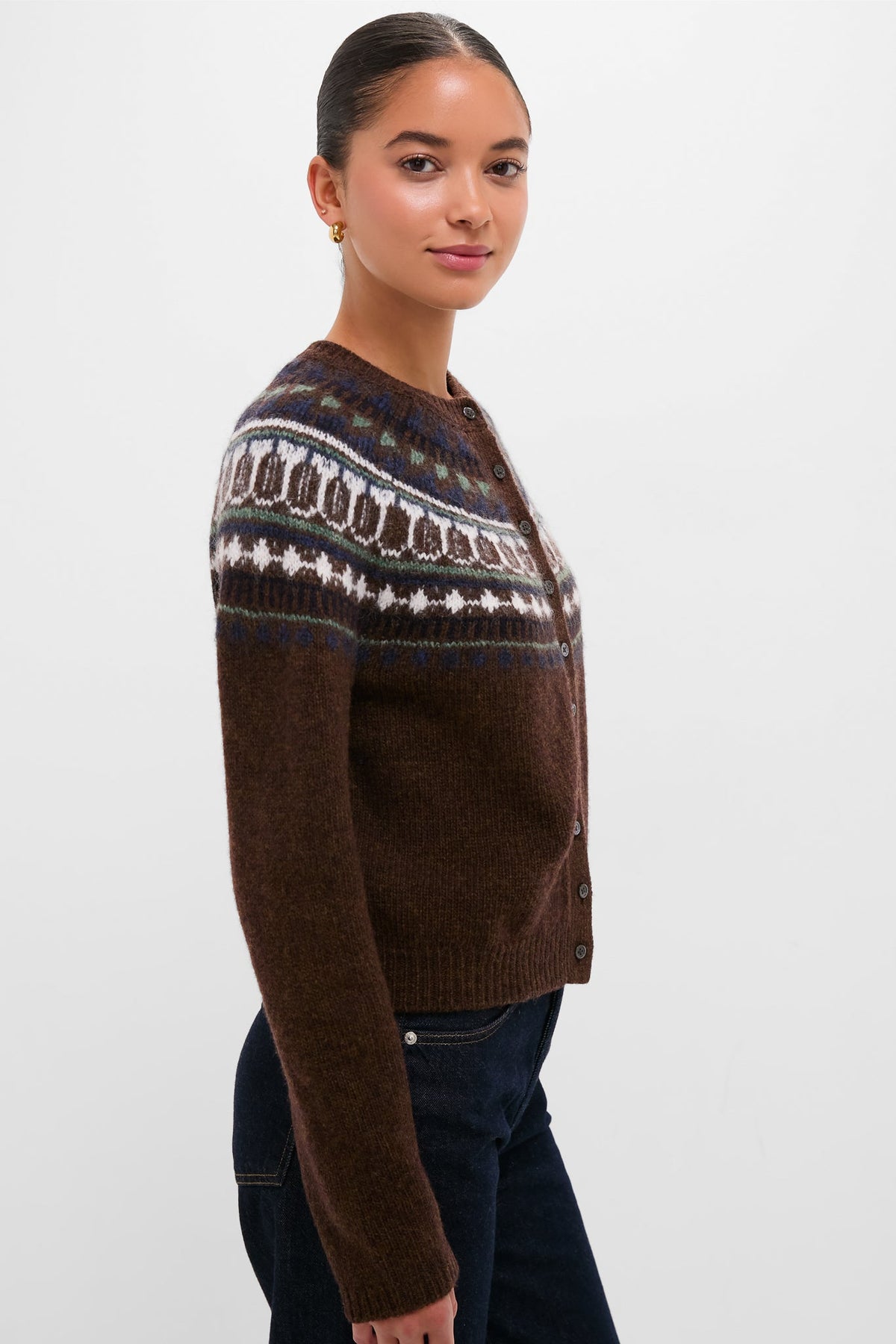 Chestnut Amina Fairisle Sweater
