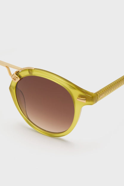 Chartreuse 18K St. Louis Sunglasses