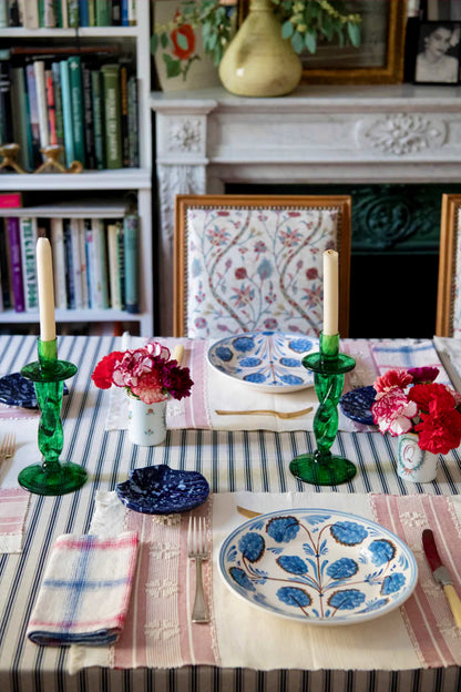 Blue Flower Dinner Plate