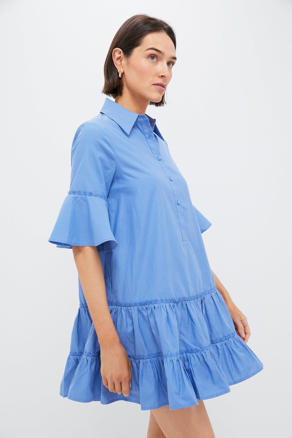 Blue Stripe Mckenna Dress