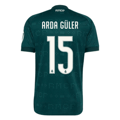 ARDA GÜLER #15 Real Madrid Away Soccer Jersey 2026/27