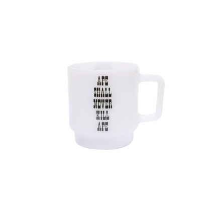 Baby Milo Stacking Milk Glass - White