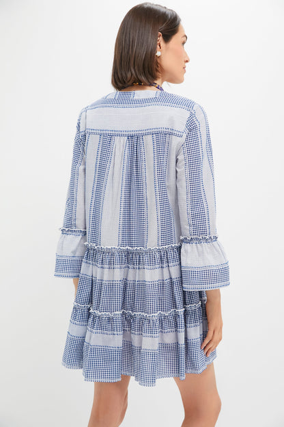 Blue Gingham Lanie Dress