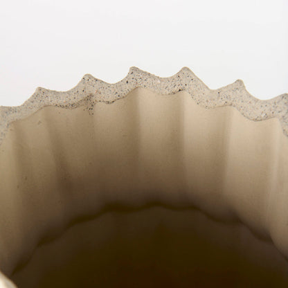 Cardon 14.4H Cream Ceramic Vase