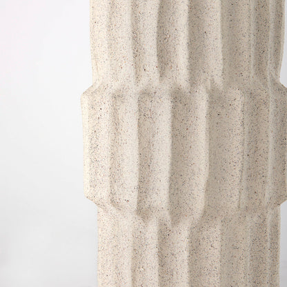 Cardon 14.4H Cream Ceramic Vase