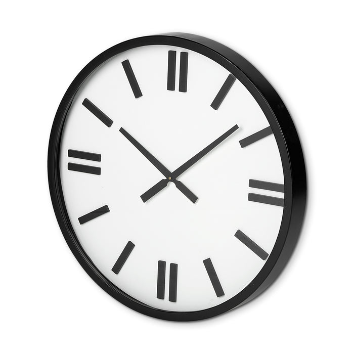 Derby 24" Round Oversize Modern Wall Clock