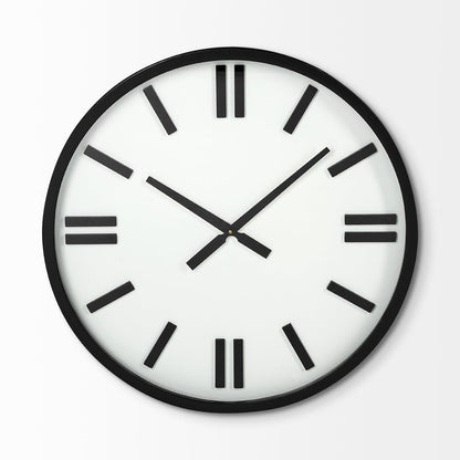 Derby 24" Round Oversize Modern Wall Clock
