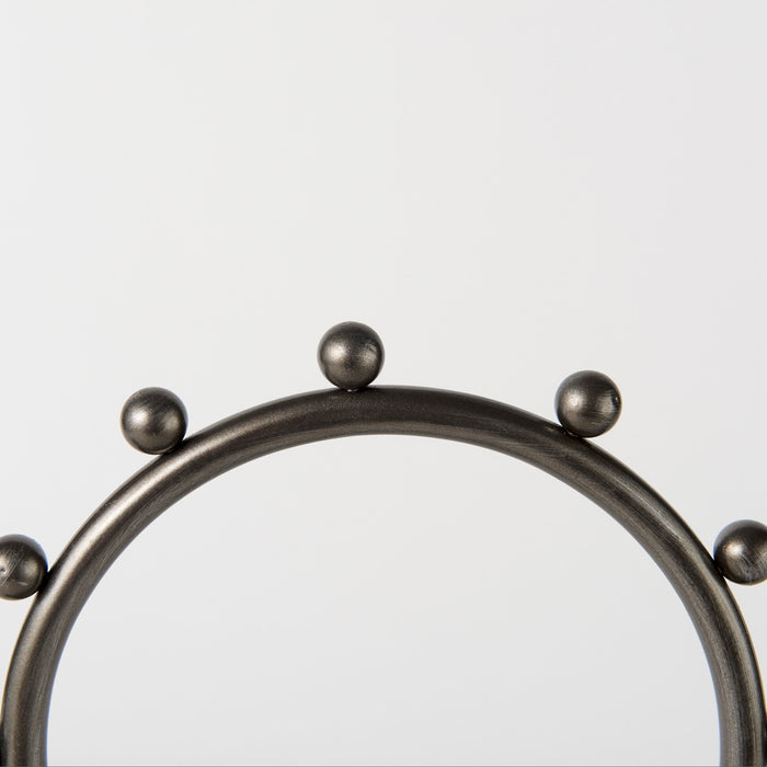 Elio 7.5L x 3.0W x 13.2H Small Studded hoop object