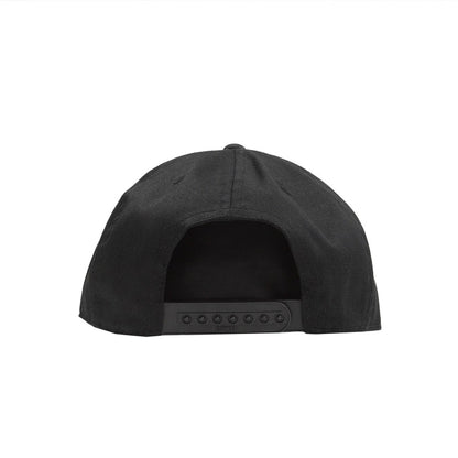 Embroidered Wanto Kid 6-Panel Hat - Black