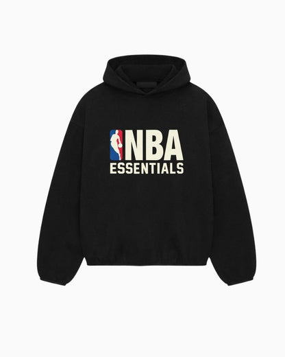 Fear Of God Essentials Hoodie NBA Black