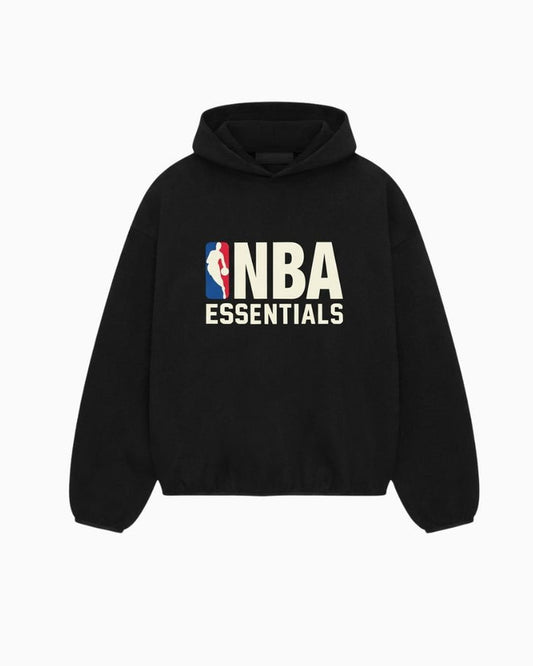 Fear Of God Essentials Hoodie NBA Black