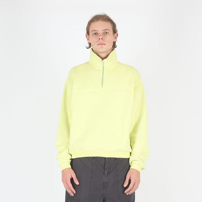 FLEECE ZIP MOCK