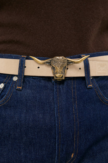 Brass Lansing Longhorn Buckle
