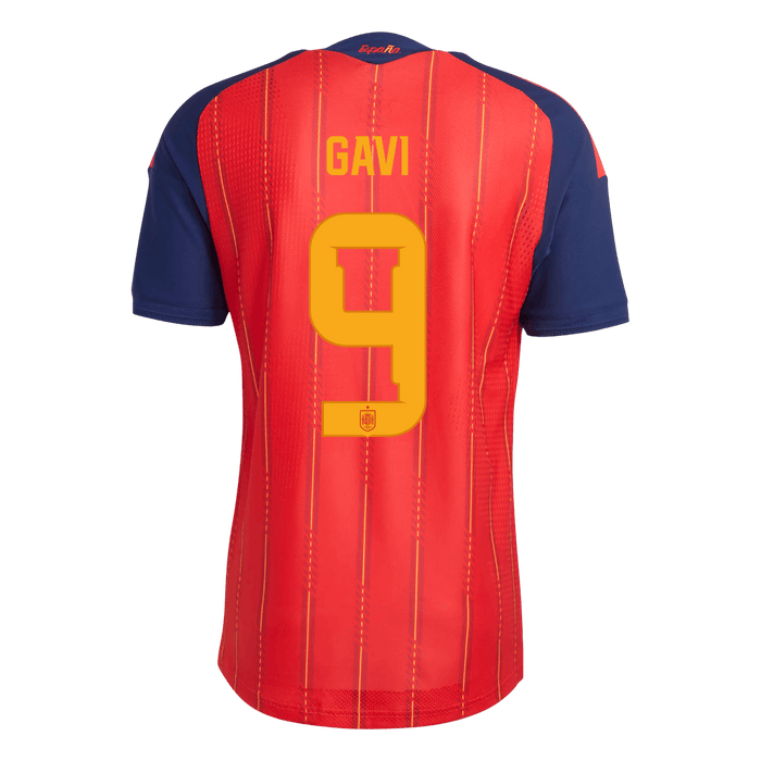 GAVI #9 Spain Home Player Version Jersey World Cup 2026