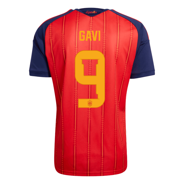 GAVI #9 Spain Home Soccer Jersey 2026