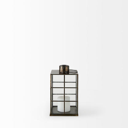 Grimwig (Small) 8L x 8W x 15H LANTERN W/SHEET BASE WITHOUT BEVEL