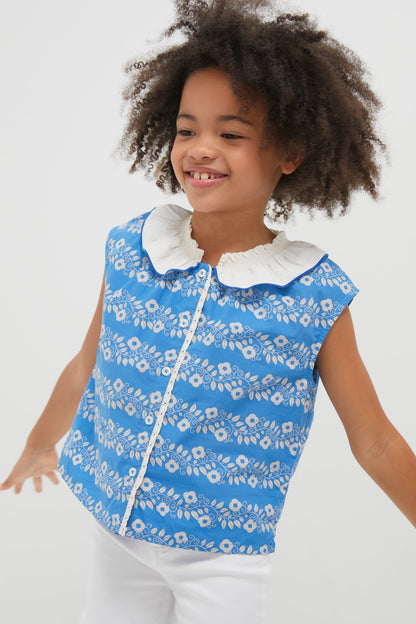 Camille Blouse Farandole Blue