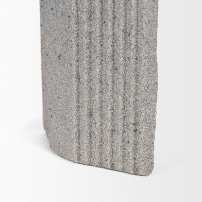Kael Resin Textured Sandstone Decorative Object
