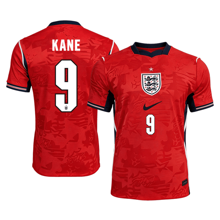 KANE #9 England Away Soccer Jersey World Cup 2026
