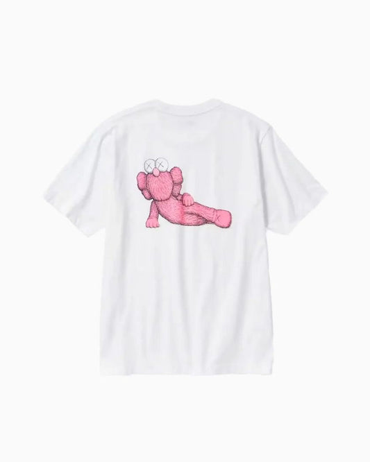 KAWS x UNIQLO Short Sleeve Graphic Tee Pink