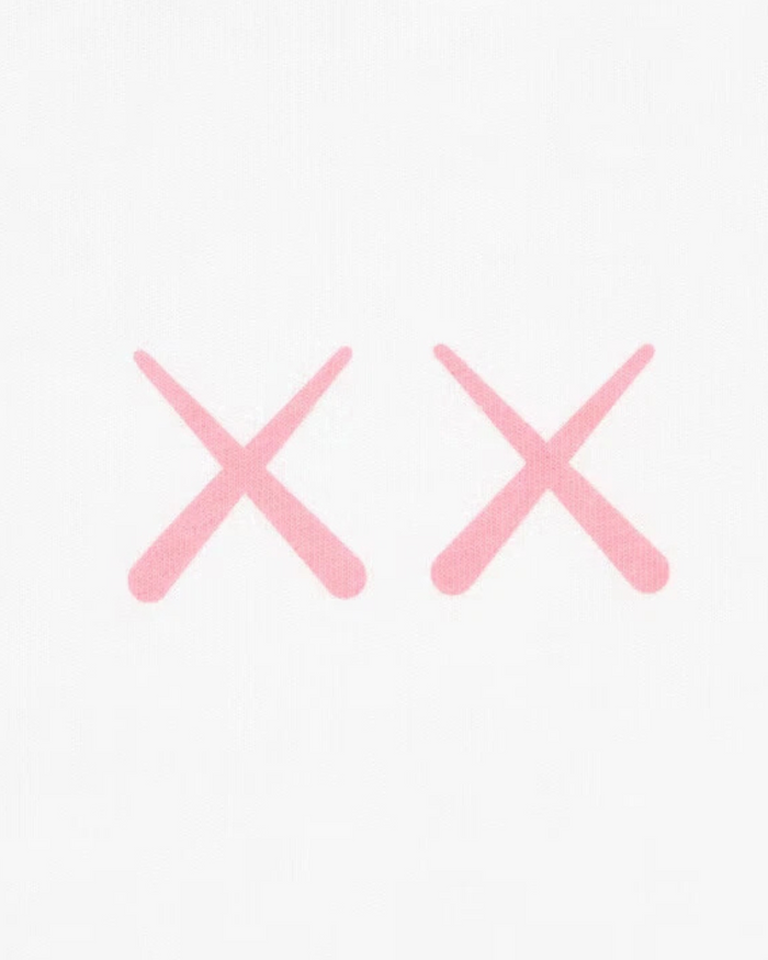 KAWS x UNIQLO Short Sleeve Graphic Tee Pink
