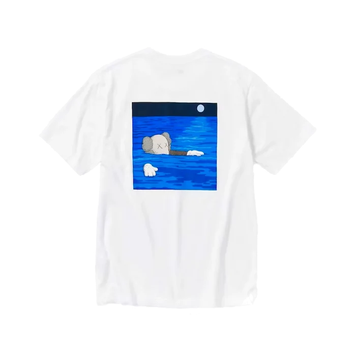 KAWS x UNIQLO Short Sleeve Tee Artbook Blue
