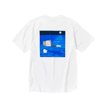 KAWS x UNIQLO Short Sleeve Tee Artbook Blue