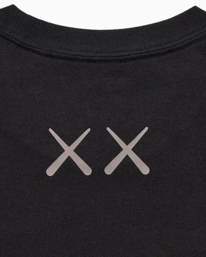 KAWS x UNIQLO UT Short Sleece Tee Black
