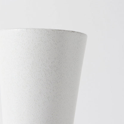Laforge 9.4H Small White Ceramic Vase