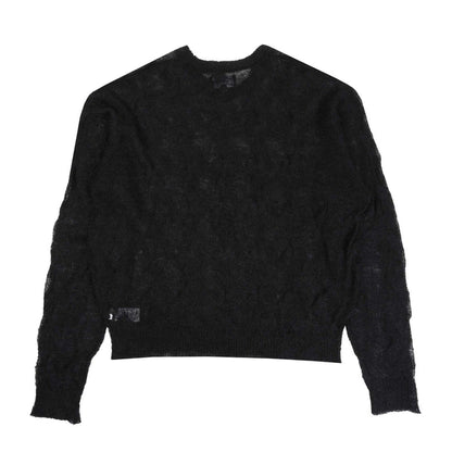 LOOSE KNIT CROSS CABLE