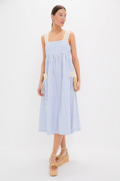 Blue Stripe Harbour Dress