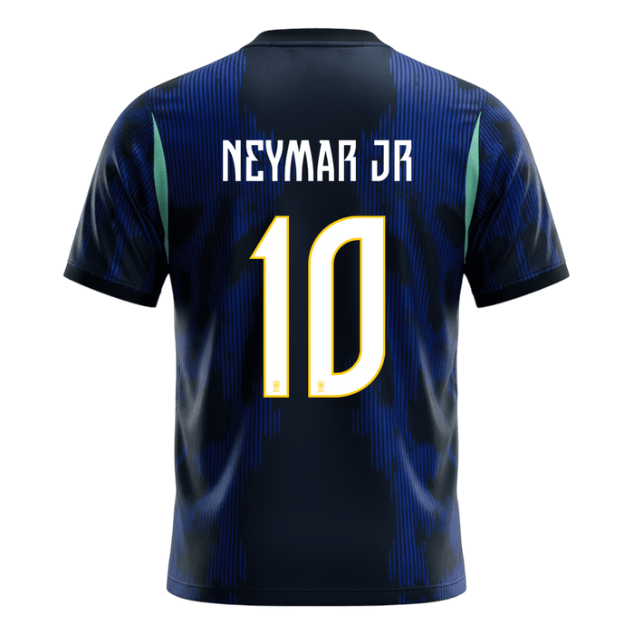 NEYMAR JR. #10 Brazil Away Soccer Jersey World Cup 2026