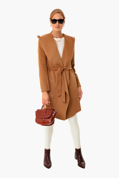 Chestnut Giselle Belt Detail Top Handle Crossbody