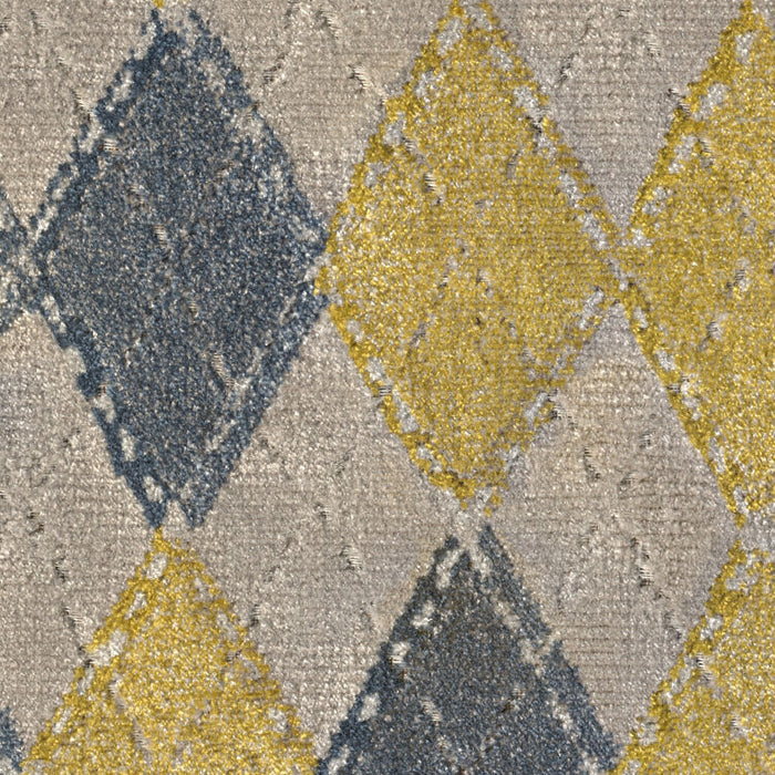 Oblique Argyle - Golden Slate - 4131 - 06