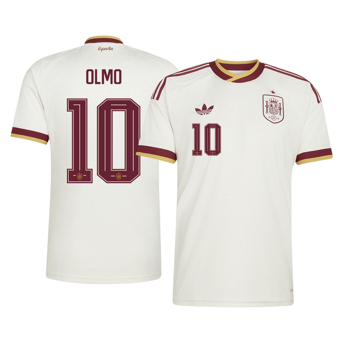 OLMO #10 Spain Away Soccer Jersey World Cup 2026