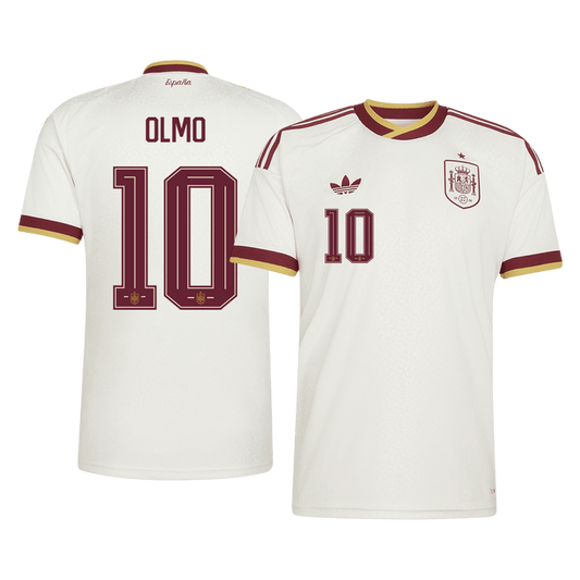 OLMO #10 Spain Away Soccer Jersey World Cup 2026