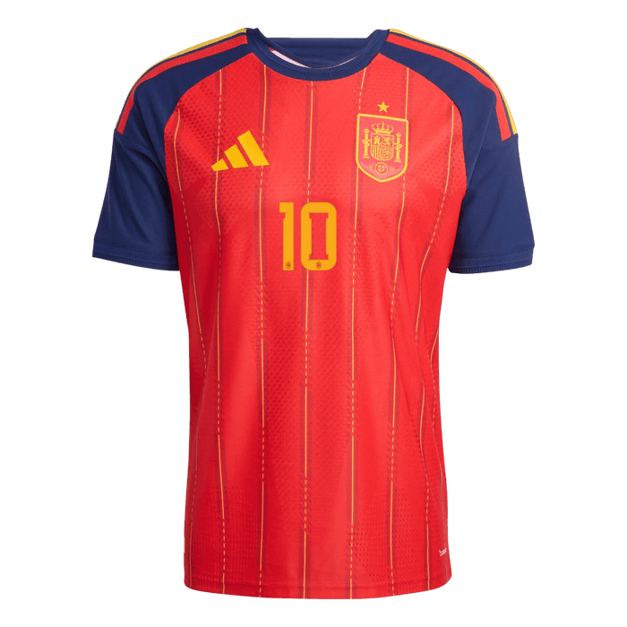 OLMO #10 Spain Home Player Version Jersey World Cup 2026
