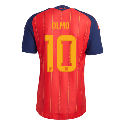 OLMO #10 Spain Home Player Version Jersey World Cup 2026