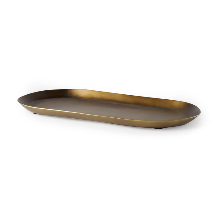 Payson 18.0L x 8.5W x 0.8H Aluminum Candle Tray