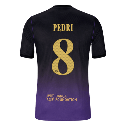 PEDRI #8 Barcelona Away Player Version Jersey 2026/27 - UCL
