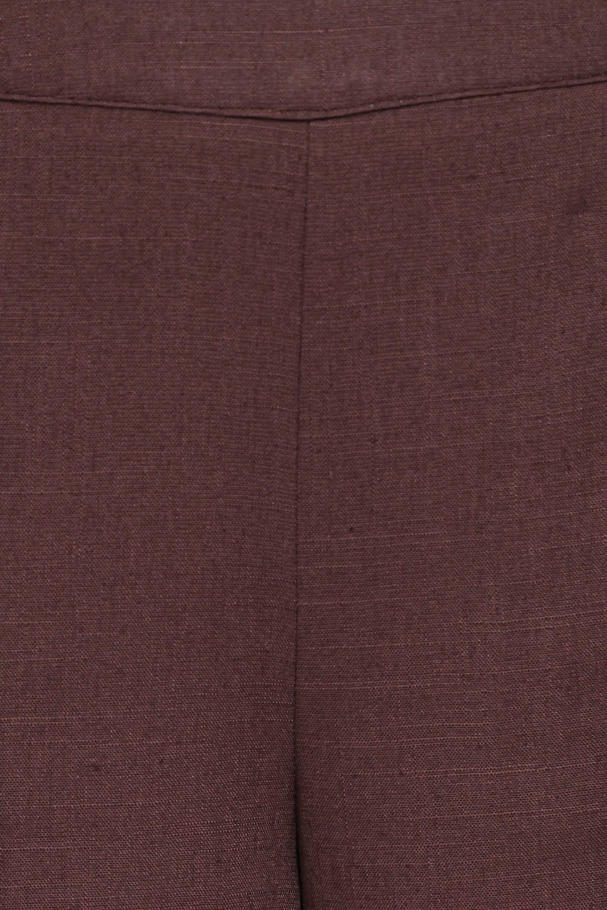 Samiya Frill Pants - Dark Brown