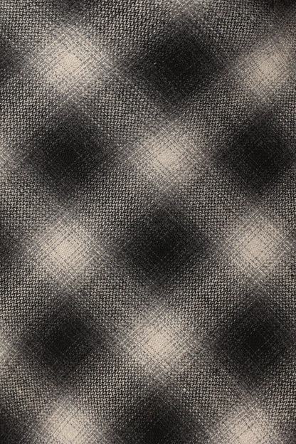 Ursula Plaid Skirt - Charcoal